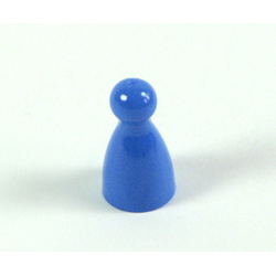 Spelpjäs: Pawn 24mm - Blue (plastic)