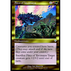 Magic löskort: Invasion: Fires of Yavimaya (Foil)