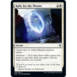 Magic löskort: Throne of Eldraine: Rally for the Throne