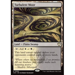 Magic löskort: Commander: Secrets of Strixhaven: Turbulent Moor