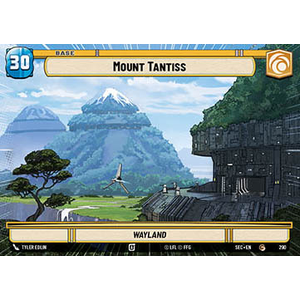 Star Wars: Unlimited Löskort: Secrets of Power: Mount Tantiss // Experience Token (alternative art)