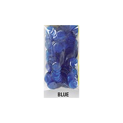 Bag of 250 Sorting Chips 19mm (Blue, Transparent)