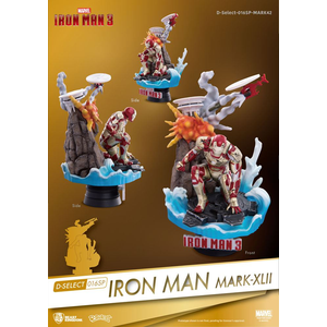Iron Man 3 - Iron Man Mark XLII Diorama - D-Select