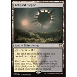 Magic löskort: Commander: Secrets of Strixhaven: Eclipsed Steppe