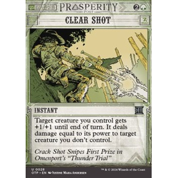 Magic löskort: Breaking News: Clear Shot (Foil)