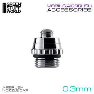 Premium Series GHPM-Mobius Airbrush: Airbrush Nozzle Cap (0.3mm)
