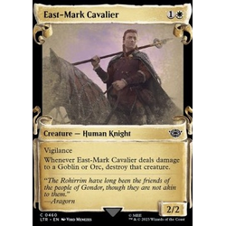 Magic löskort: The Lord of the Rings: Tales of Middle-earth: East-Mark Cavalier (alternative art)