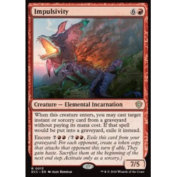 Magic löskort: Magic: Commander: Lorwyn Eclipsed: Impulsivity