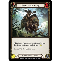 FaB Löskort: Monarch Unlimited: Stony Woottonhog (Red)
