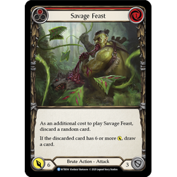 FaB Löskort: Welcome to Rathe Unlimited: Savage Feast (Red)
