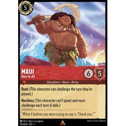 Lorcana Löskort: The First Chapter: Maui - Hero to All