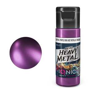 IONIC Real Heavy Metal: Royal Purple Metallic Wash (20ml)