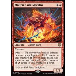 Magic löskort: Secrets of Strixhaven: Molten-Core Maestro