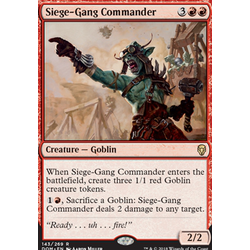 Magic löskort: Dominaria: Siege-Gang Commander