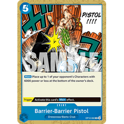 One Piece Löskort: Royal Blood: Barrier-Barrier Pistol