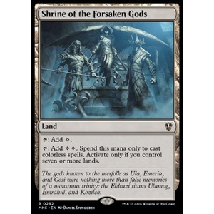 Magic löskort: Commander: Murders at Karlov Manor: Shrine of the Forsaken Gods