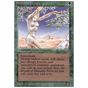 Magic löskort: Revised: Shanodin Dryads