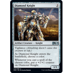 Magic löskort: Core Set 2020: Diamond Knight