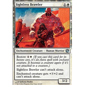 Magic löskort: Journey into Nyx: Sightless Brawler
