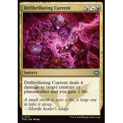 Magic löskort: Tarkir: Dragonstorm: Defibrillating Current (Foil)