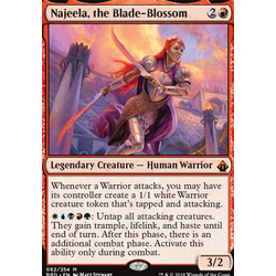 Magic löskort: Battlebond: Najeela, the Blade-Blossom