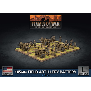 American 105mm Field Artillery Battery (plastic)