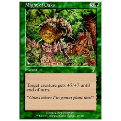 Magic löskort: 7th Edition: Might of Oaks
