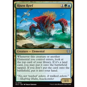 Magic löskort: Magic: Commander: Lorwyn Eclipsed: Risen Reef