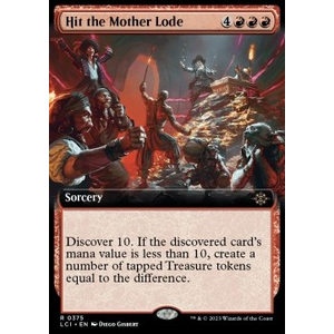 Magic löskort: The Lost Caverns of Ixalan: Hit the Mother Lode (alternative art) (Foil)