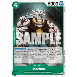 One Piece Löskort: A Fist of Divine Speed: Hatchan