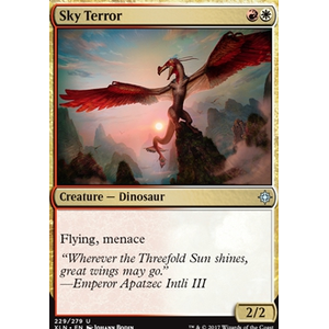 Magic löskort: Ixalan: Sky Terror