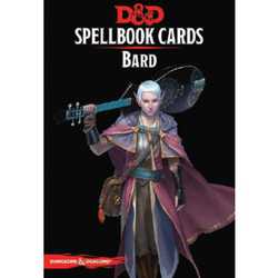 D&D 5.0: Spellbook Cards - Bard (2018 Ed.)