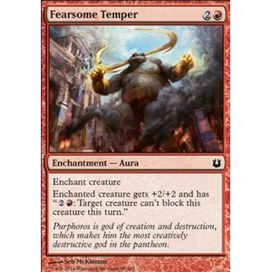 Magic löskort: Born of the Gods: Fearsome Temper