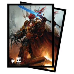 Card Sleeves Standard Art "Warhammer 40.000 Commander Deck The Ruinous Powers" (100) (Ultra Pro)