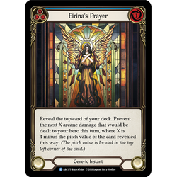 FaB Löskort: Arcane Rising Unlimited: Eirina's Prayer (Blue)
