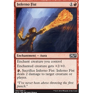 Magic löskort: Magic 2015: Inferno Fist