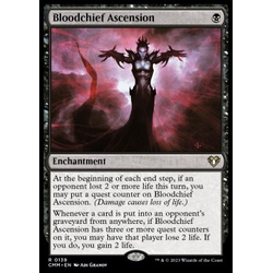 Magic löskort: Commander Masters: Bloodchief Ascension (Foil)