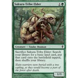 Magic löskort: Conspiracy: Sakura-Tribe Elder
