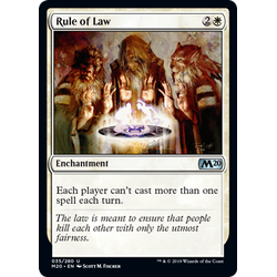 Magic löskort: Core Set 2020: Rule of Law