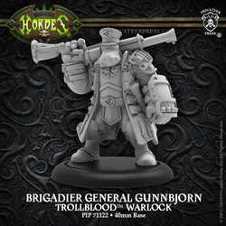 Trollbloods Brigadier General Gunnbjorn (Warlock)