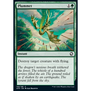 Magic löskort: Adventures in the Forgotten Realms: Plummet (Foil)