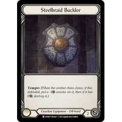 FaB Löskort: Dynasty: Steelbraid Buckler (Rainbow Foil)