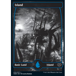 Magic löskort: Innistrad: Crimson Vow: Island (v.1)