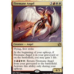 Magic löskort: Iconic Masters: Firemane Angel