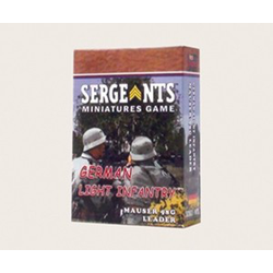 Sergeants Miniature Game: German Light Infantry Mauser 98 Leader