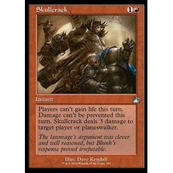 Magic löskort: Ravnica Remastered: Skullcrack (alternative art)