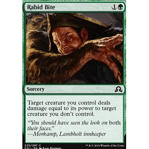 Magic löskort: Shadows over Innistrad: Rabid Bite