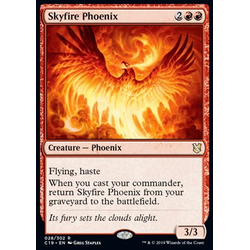 Magic löskort: Commander 2019: Skyfire Phoenix