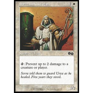 Magic löskort: Urza's Saga: Sanctum Custodian