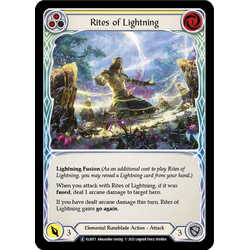 FaB Löskort: Tales of Aria Unlimited: Rites of Lightning (Yellow) (Rainbow Foil)